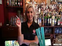 Blonde bartender tells us what she likes in bed