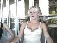 Wonderful debut video featuring amazing eighteen year old Alex stripping and masturbating