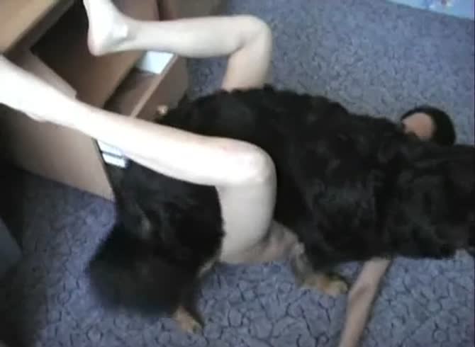 Brave married whore assumes the missionary position for zoophilia fuck with endowed K9 - Zoo Porn Dog Sex, Zoophilia 