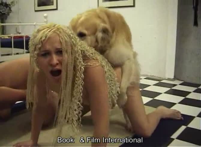 Girl in dreads and brunette fucked hard by dog - Zoo Porn Dog Sex, Zoophilia