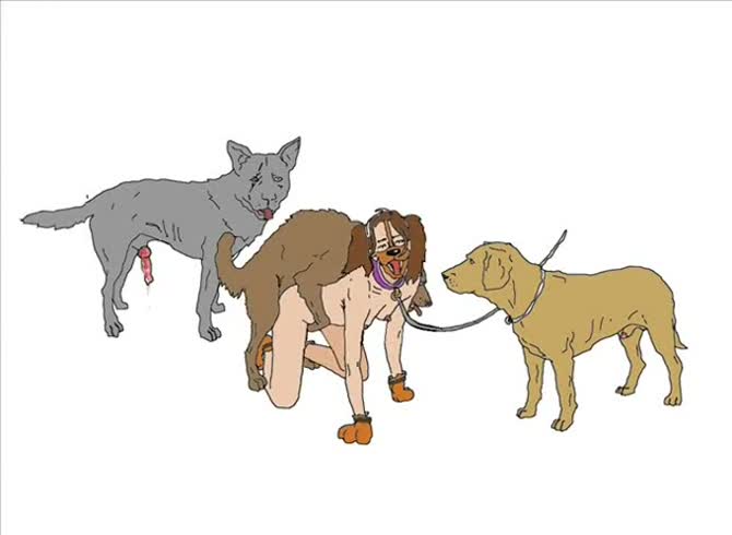 670px x 490px - Funny beastiality cartoon with cute girl fucked by multiple dogs - Zoophilia