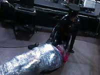 Lovely teen enjoys getting tied by her ex-girlfriend