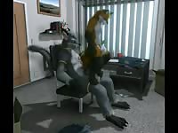 Dragon Fox Sex GayBeast Rip - Beastiality Sex Movie With Dude