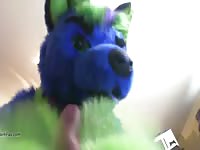 Fursuiter Cums On You GayBeast Rip - Dude Fucks Animal