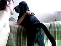 Aluzky Rimming His Boyfriend GayBeast Rip - Man Fucks Pet