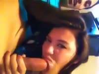 Brother records the incest action while his hot brunette sister ...