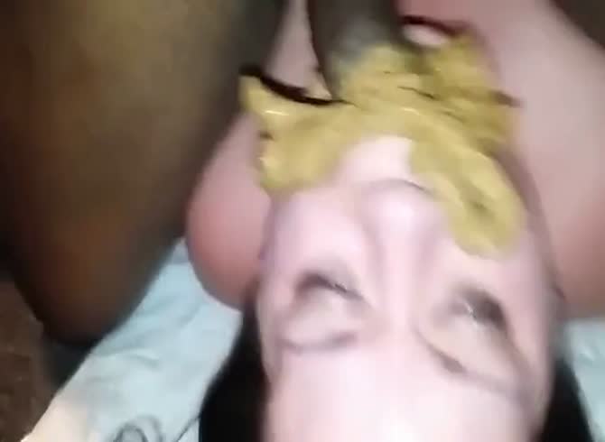 Face Fuck Vomit - Rough Face Fucking Makes Scat Eating Pig Puke - Extrem Sex and Taboo Porn.
