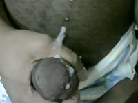 Me jerking off in a diaper