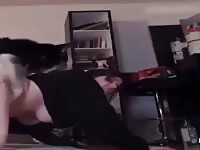Getting licked