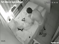 IPCAM – Italian married couple fucks after sleeping