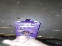 Cumming on chocolate box