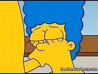 Marge Simpson real cheating wife