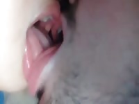 Dad and Son tongue kiss