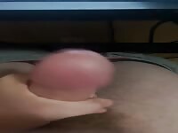 stroking my cock