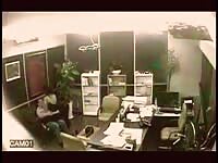 Boss having hot sex with his horny employee