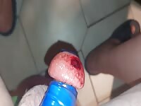 Pain cbt insertion bdsm pervers maggots eat cock