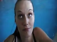 Teen Go Swimming