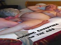 Fucking Christina up the ASS 