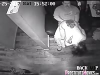 Sex in a nightclub with a stripper