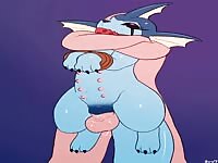 Vaporeon gets her plump cookie pumped