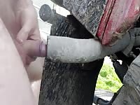 Fucking an Exhaustt Pipe