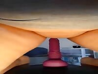 Chubby niece inlaw riding her dildo in front of me 