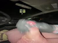 Smelling mommy&rsquo;s panties daddy cums hard!!!